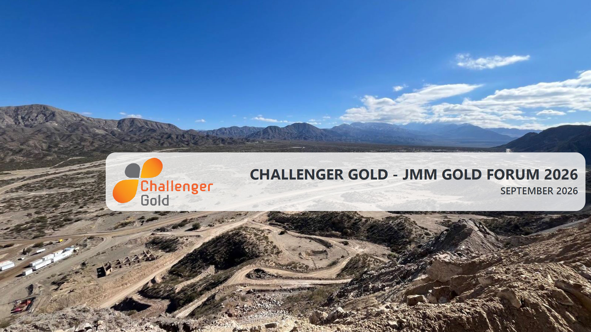 Investor Presentation – JMM Gold Forum