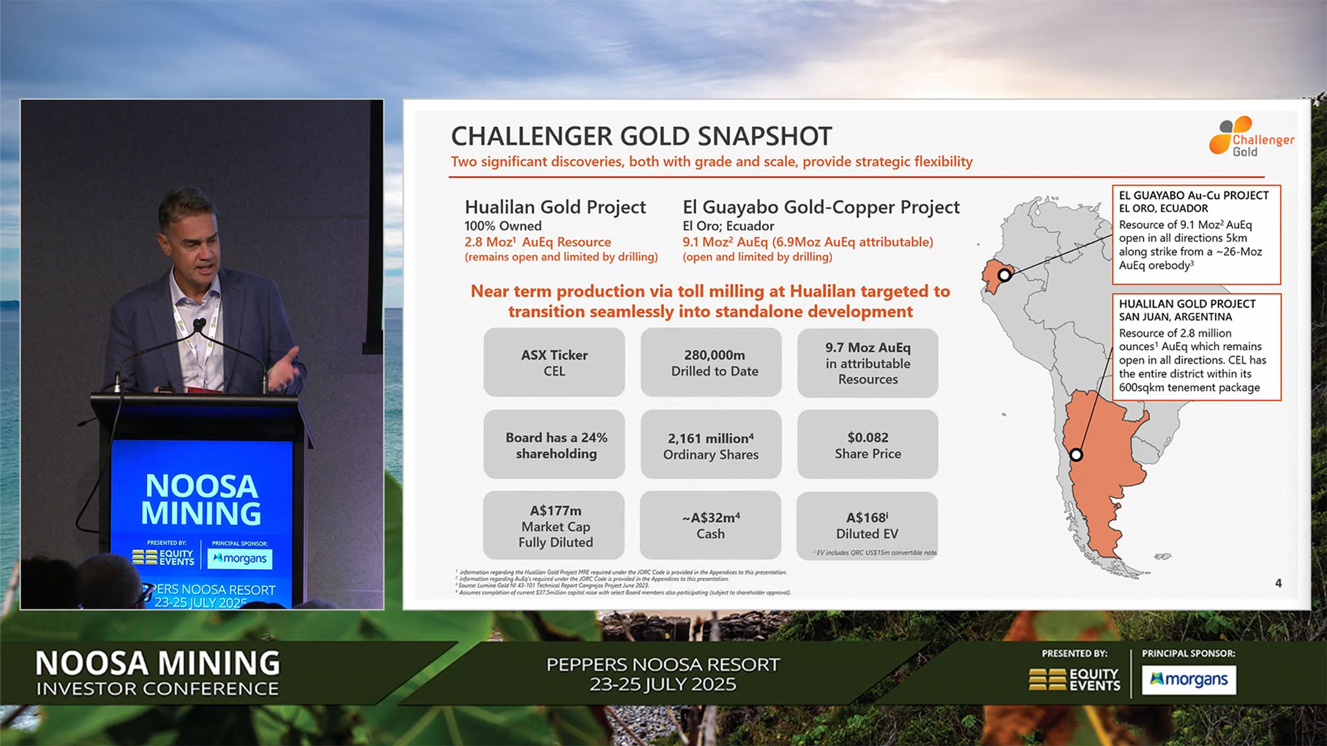 CEL Kris Knauer Presents at 2025 Noosa Mining Investor Conference