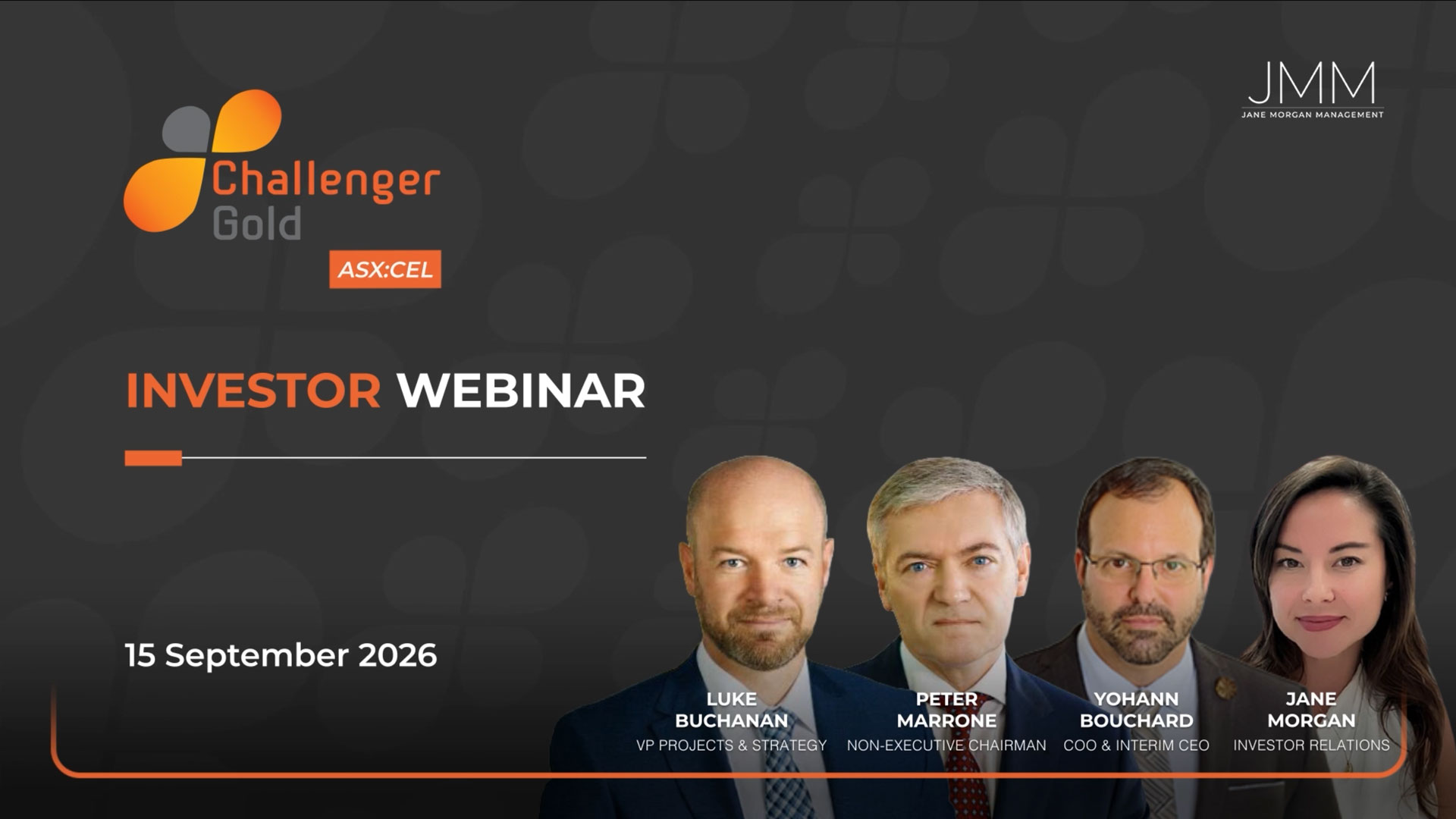 Investor Webinar